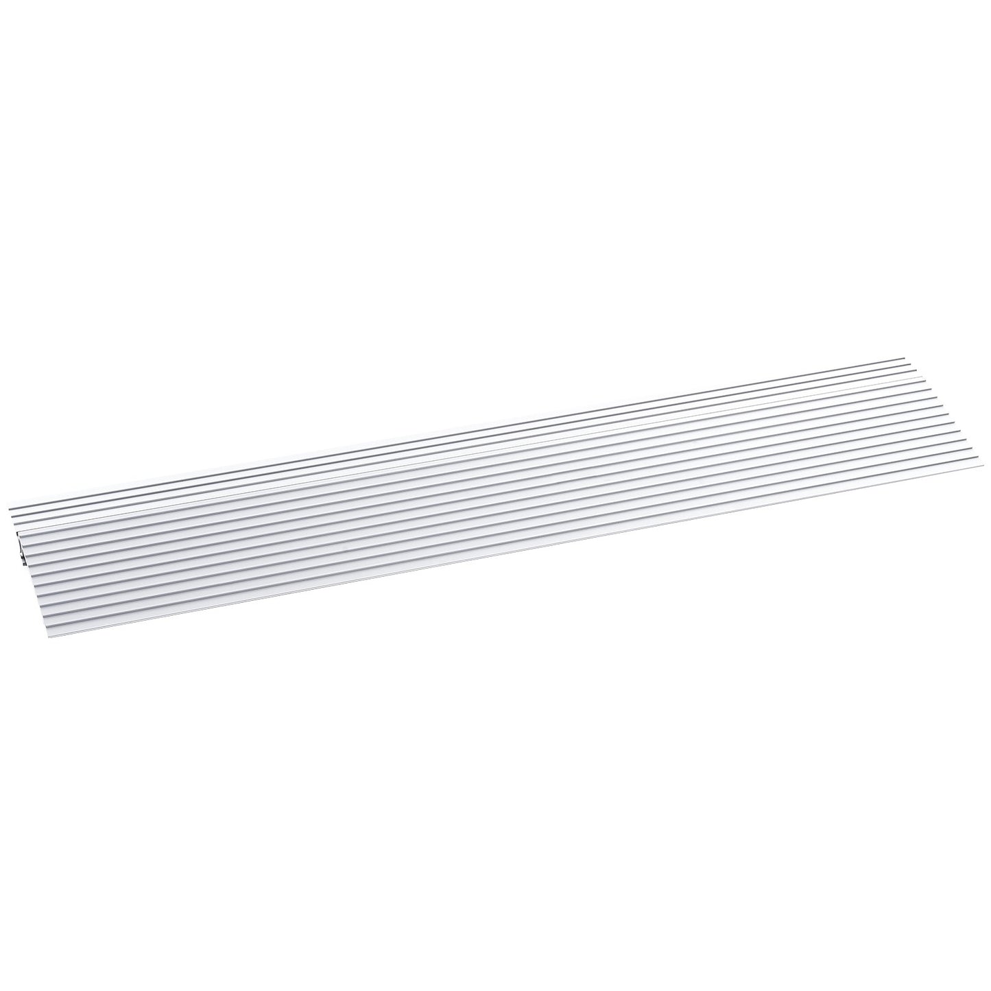 VEVOR Door Threshold Ramp, 1 Rise, 800 lbs Load Capacity, Door Ramp for Wheelchairs, Aluminum Threshold Ramp for Doorways, Adjustable Modular Threshold Ramp for Wheelchairs, Scooters, Power Chairs