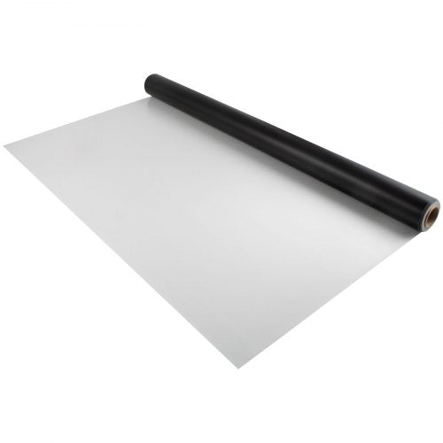 Dance Floor, 6.6x23ft Dance Floor Roll, 0.06in Thick PVC Vinyl Dance Floor, Black/White Reversible Portable Dance Floor, Non-Slip Dance Flooring, Ballet Dance Floor for Jazz, Pop, Lyrical Style