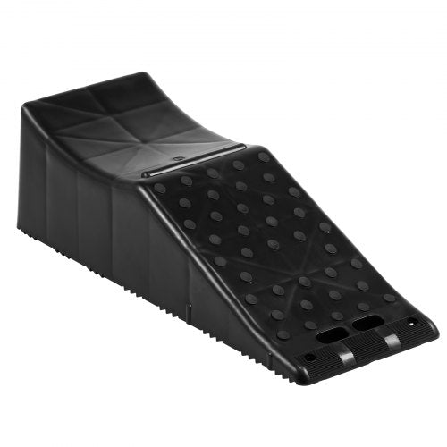 VEVOR Car Service Ramp, 20000 lbs/10 ton Loading Capacity, 5.5 Lift Car Ramp, Low Profile Plastic Tire Ramp, Heavy Duty Truck Ramp for Oil Changes Wheels, Lift Vehicle Maintenance, 1-Pack