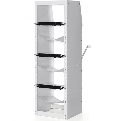 Refrigerant Tank Rack, with 3 x 30-50lb Bottle Tanks, Cylinder Tank Rack 14.64x13.97x46.06 in, Refrigerant Cylinder Rack Gas Cylinder Racks and Holders for Freon, Gases, Oxygen, Nitrogen