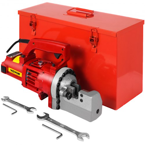 Electric Rebar Cutter, 1250W Portable Electric Hydraulic Rebar Cutter, Cutting up to  3/4 Inch #6 4-20mm Rebar within 4 Seconds,110V,with Easy to Carry Stainless Box
