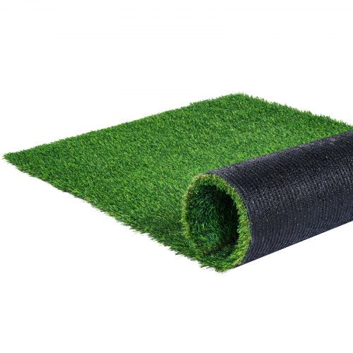 Artifical Grass, 4 x 6 ft Rug Green Turf, 1.38'Fake Door Mat Outdoor Patio Lawn Decoration, Easy to Clean with Drainage Holes, Perfect For Multi-Purpose Home Indoor Entryway Scraper Dog Mats
