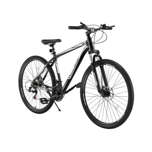 VEVOR?Mountain?Bike,?29 inch MTB?Bicycle?with?Front?Suspension,?21 Speeds?SHIMANO Twist?Shifting,?Comfort?Saddle, Dual?Disc?Brakes,?Aluminum?Alloy Frame, Adult?Sport?Cycling?Bicycle?for?Men?Women?Trail?Snow