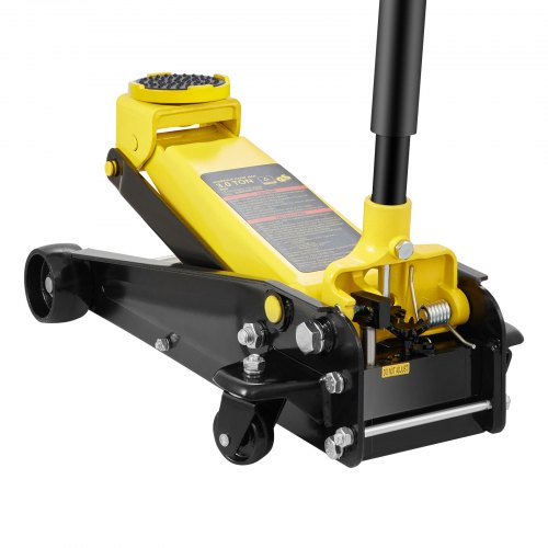 Floor Jack, 3 Ton Low Profile Floor Jack, Heavy-duty Steel Racing Floor Jack with Single Piston Quick Lift Pump, Floor Jack Lifting Range 5.12'-20'