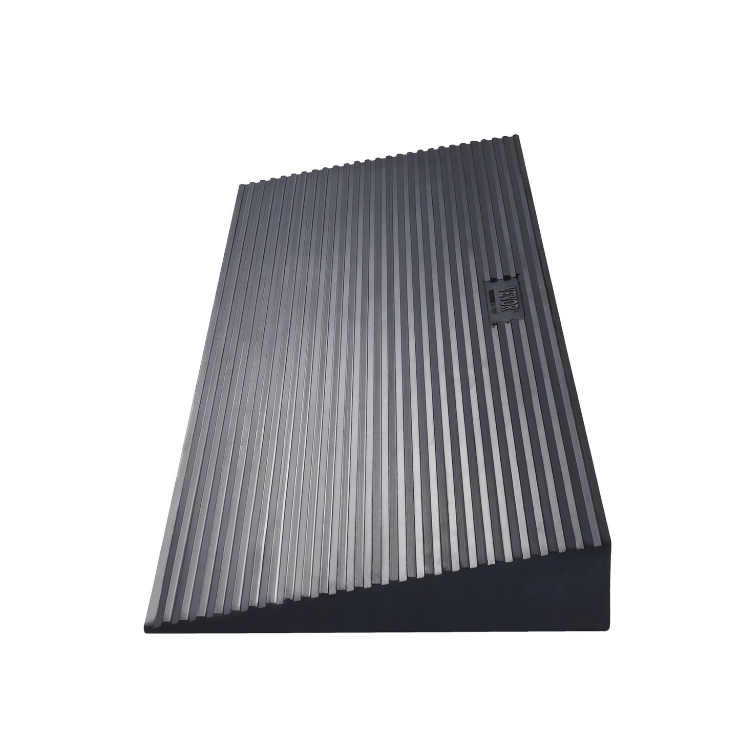 VEVOR 1.2 Rise Cuttable Threshold Ramp for Sweeping Robot, 35.4 Wide Natural Rubber Wheelchair Ramp, Non-Slip Solid Rubber Ramp with Double-Sided Tape for Doorways,Driveways,Bathroom,Smooth Tile