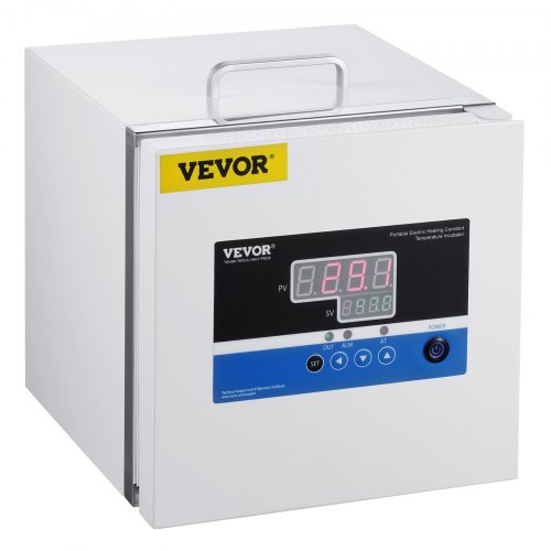VEVOR?Lab?Incubator, 6L,?PID Temperature Control RT+5-65¡æ, Scientific Digital Incubator,?Constant-Temperature Microbiological Laboratory Incubator for?Lab Cell Culture Seed Germination Medical Science