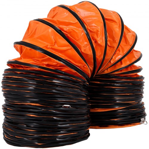 16 FT PVC Flexible Duct Hosing for 12 INCH Exhaust Fan (12IN 16FT)