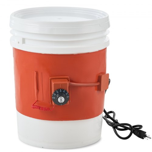 VEVOR 5 Gallon Metal Drum Heater 800 Watt 7.75 inch Width86-302¨H Adjustable