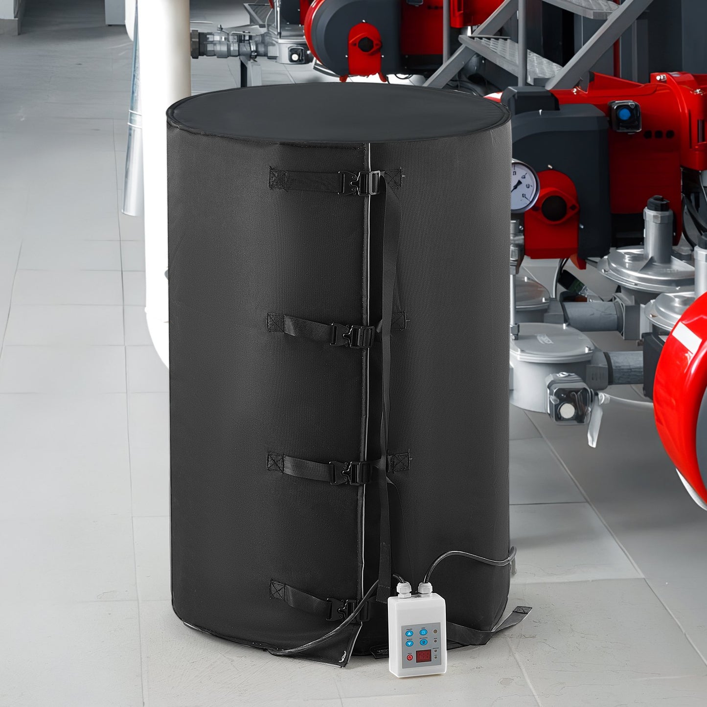 VEVOR 55 Gal Metal Drum Heater 1300W 0-145¨H Adjustable w/ Independent Thermostat