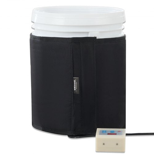 VEVOR 5 Gal Metal Drum Heater 250W 0-145¨H Adjustable w/ Independent Thermostat