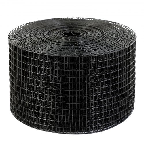 8 inch x 100ft Solar Panel Bird Guard, Critter Guard Roll Kit with 70pcs Aluminum Alloy Fasteners, Solar Panel Guard with Rust-proof PVC Coating, 1/2 inch Wire Roll Mesh