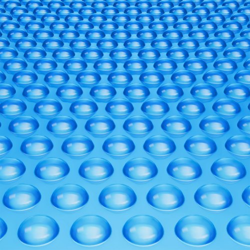 Solar Pool Cover, ¦µ10 ft Round Solar Blanket for Pools, Inground Above Ground Swimming Pool Solar Cover, 15 mil Solar Covers Blue