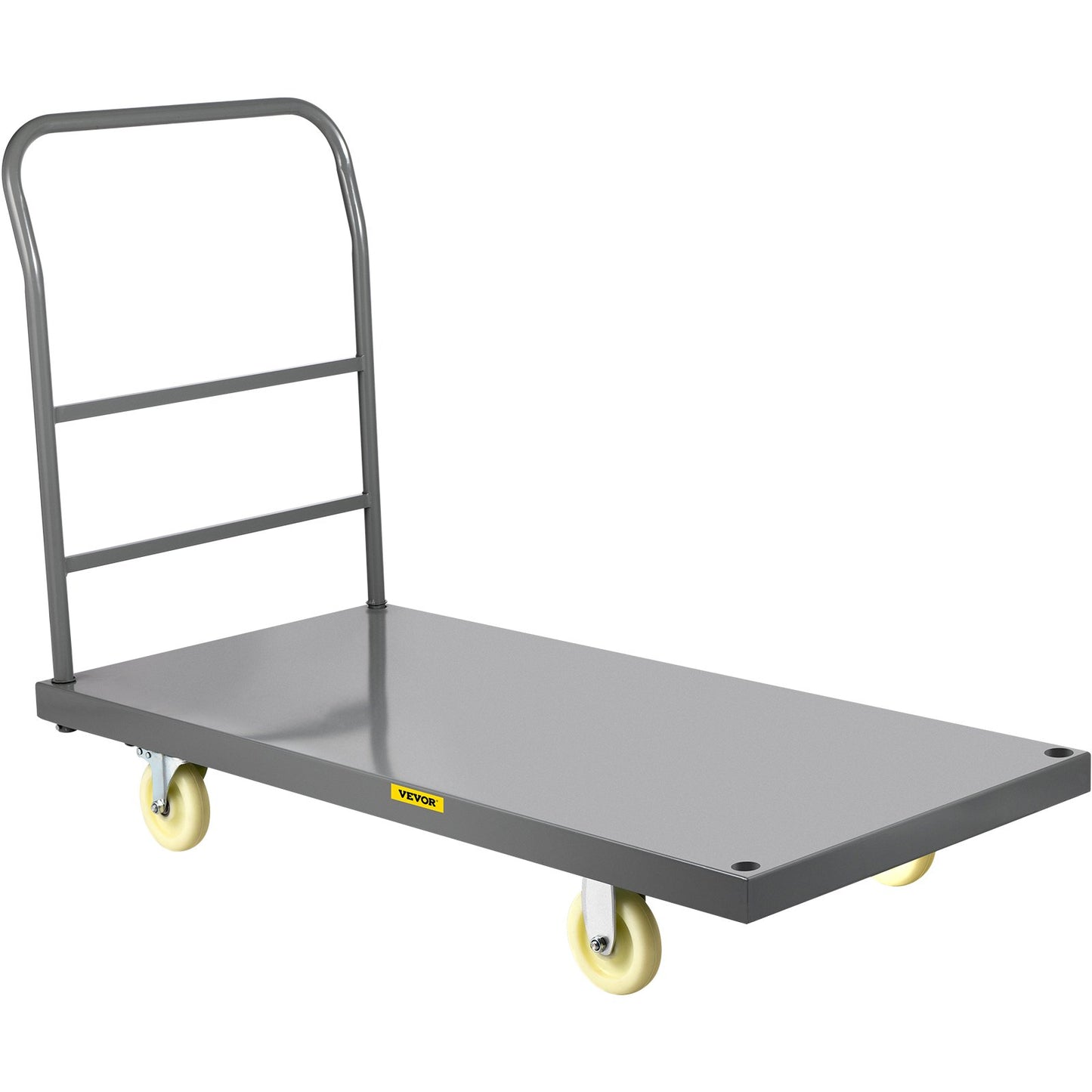 VEVOR Platform Truck 2000 lbs Capacity 47 x 24 x 32 Flatbed Cart Hand Truck