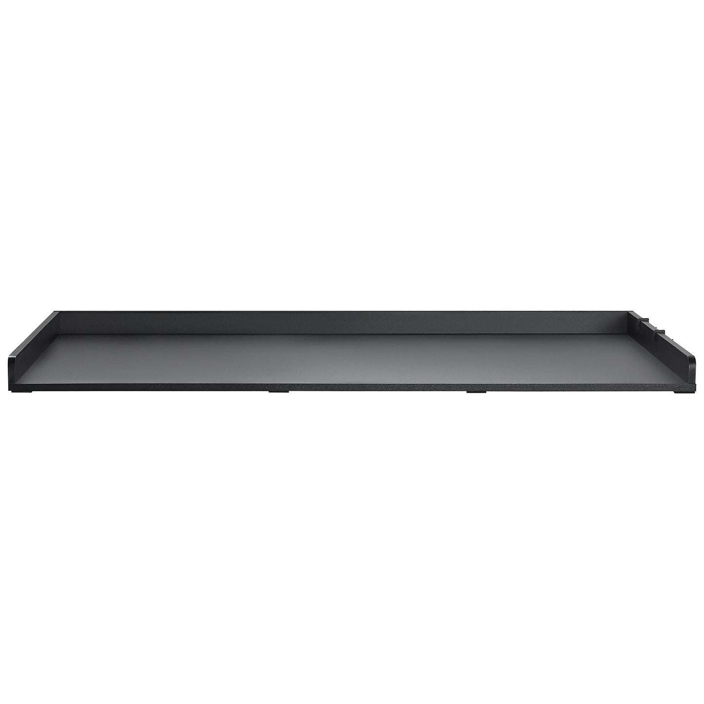 Washer Dryer Countertop, 27.5 Depth x 54 Width, Washer Dryer Wood Top for Laundry Room Organization with Edge Rails(Black)