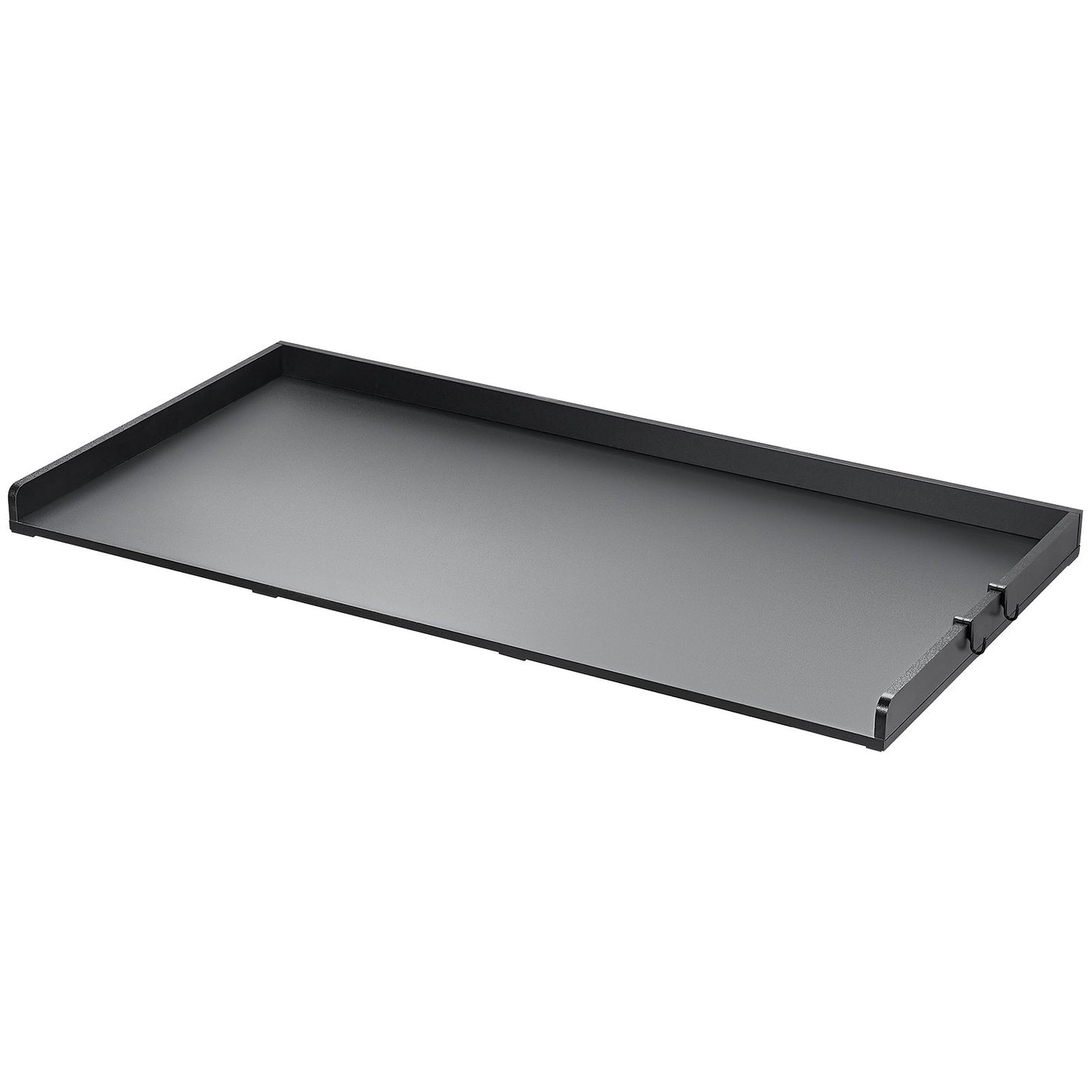 Washer Dryer Countertop, 27.5 Depth x 54 Width, Washer Dryer Wood Top for Laundry Room Organization with Edge Rails(Black)