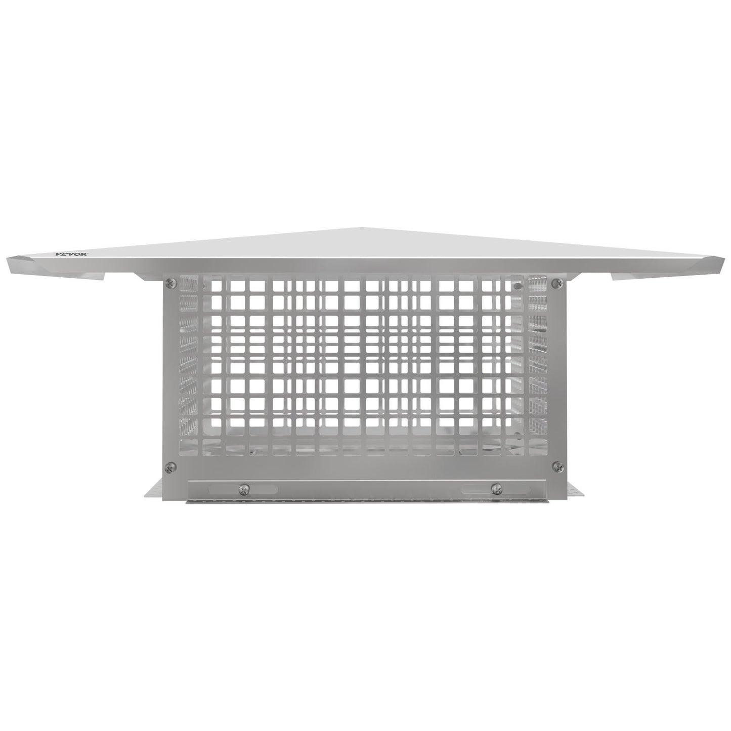 VEVOR Chimney Cap, 17 x 21 Flue Caps, 304 Stainless Steel Fireplace Chimney Cover, Adjustable Metal Spark Arrestor with Bolts Screws, Mesh Chimney Flue Cover for Outside Existing Clay Flue Tile