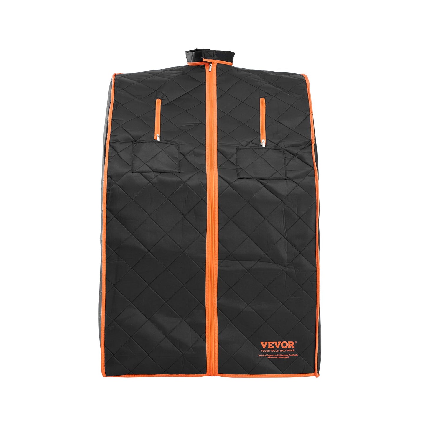 VEVOR Sauna Blanket for Detoxification, 1050W Portable Far Infrared Sauna Tent for Home, 104 - 167¨H, 1-60 Minutes Timer , Personal Sauna Box for Home Spa Indoor Black 27.56 x 31.5 x 38.58 inch