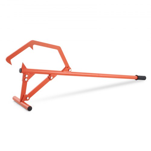 Timberjack, 46.5 in, Heavy Duty Steel Log Roller, Log Lifter with Adjustable Cant Hook, Logging Tools Log Jack for Logs Ups to 25' Dia, Timber Jack for Rolling Cutting and Lifting Logs