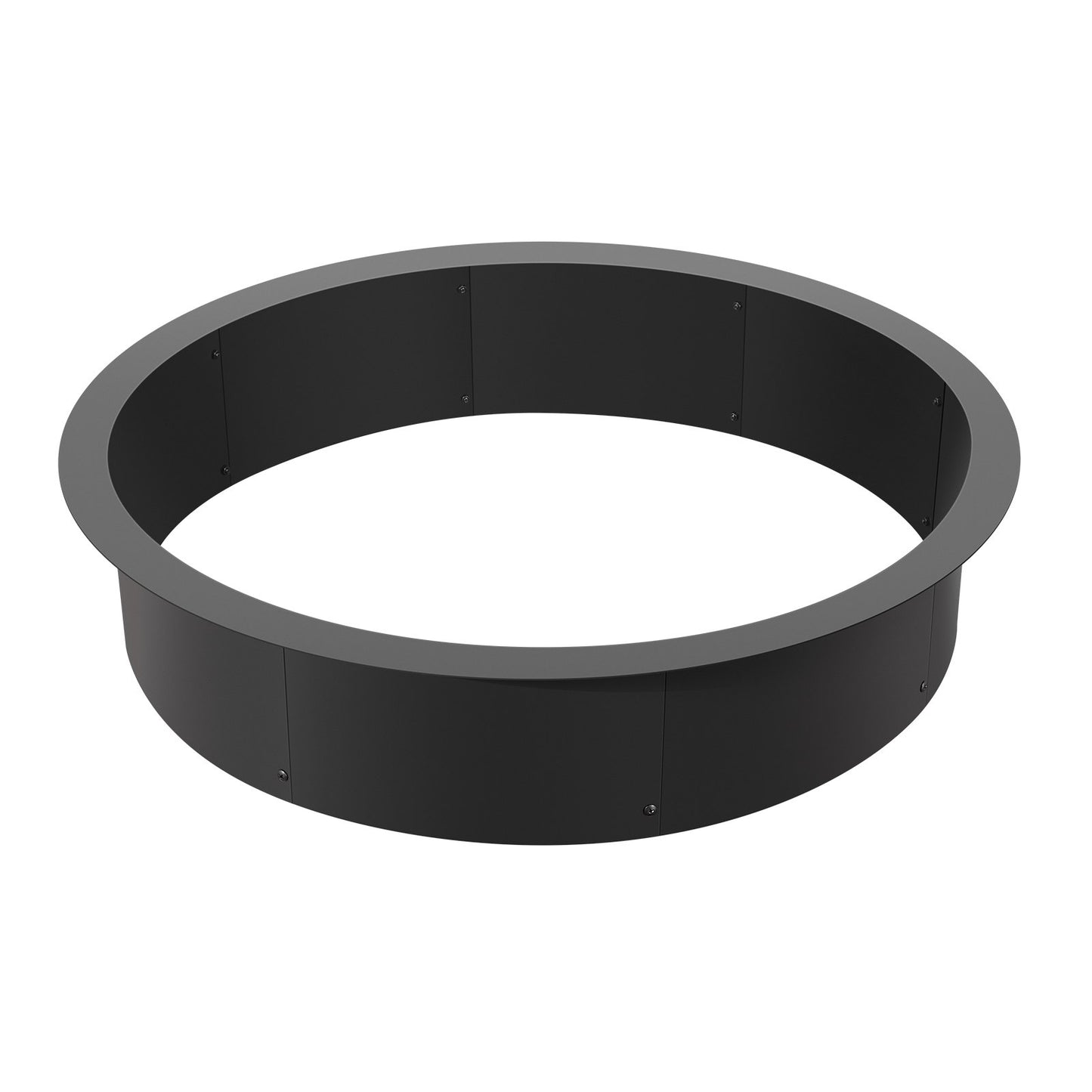 VEVOR Fire Pit Ring Round 40¡± Outer 36¡± Inner Steel Liner DIY Campfire Firepit