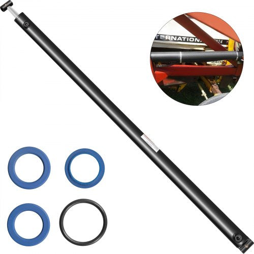Hydraulic Cylinder 2\' Bore 36\' Stroke Hydraulic Ram Cylinder 3000psi Hydraulic Cylinders Welded Double Acting Cross Tube SAE6 Port Hydraulic Lifting Cylinder (2 X 36)