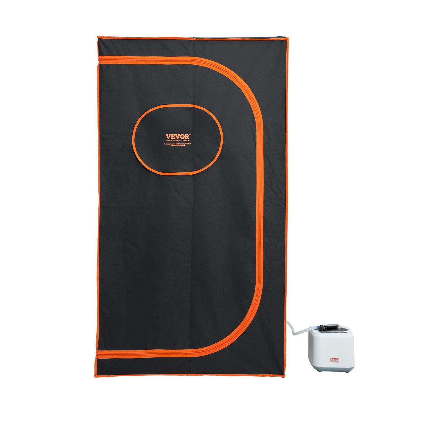 VEVOR Portable Steam Sauna Tent Full Size, 1000W Personal Sauna Blanket Kit for Home Spa, Detoxify & Soothing Heated Body Therapy, Time & Temperature Remote Control With Floor  Mat